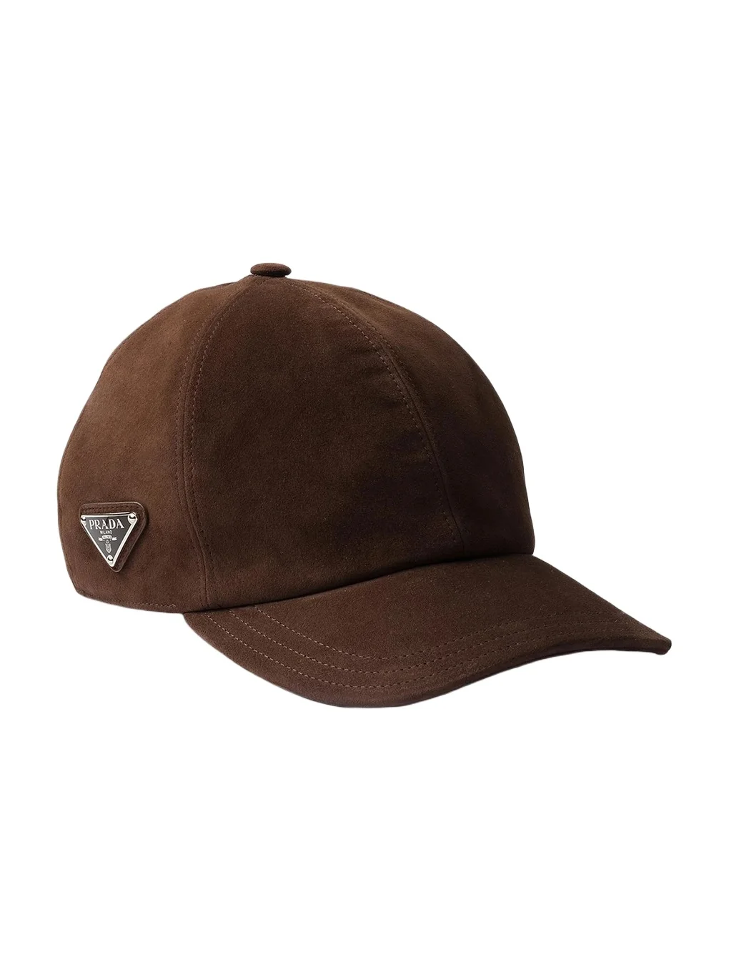 Prada Men's Suede Baseball Cap
