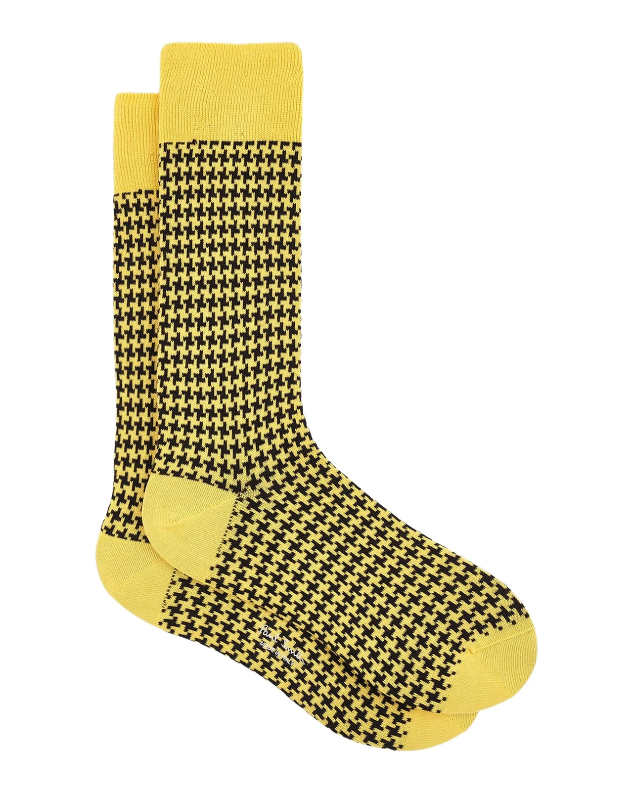 Paul Smith Men's James Houndstooth Gingham Crew Socks