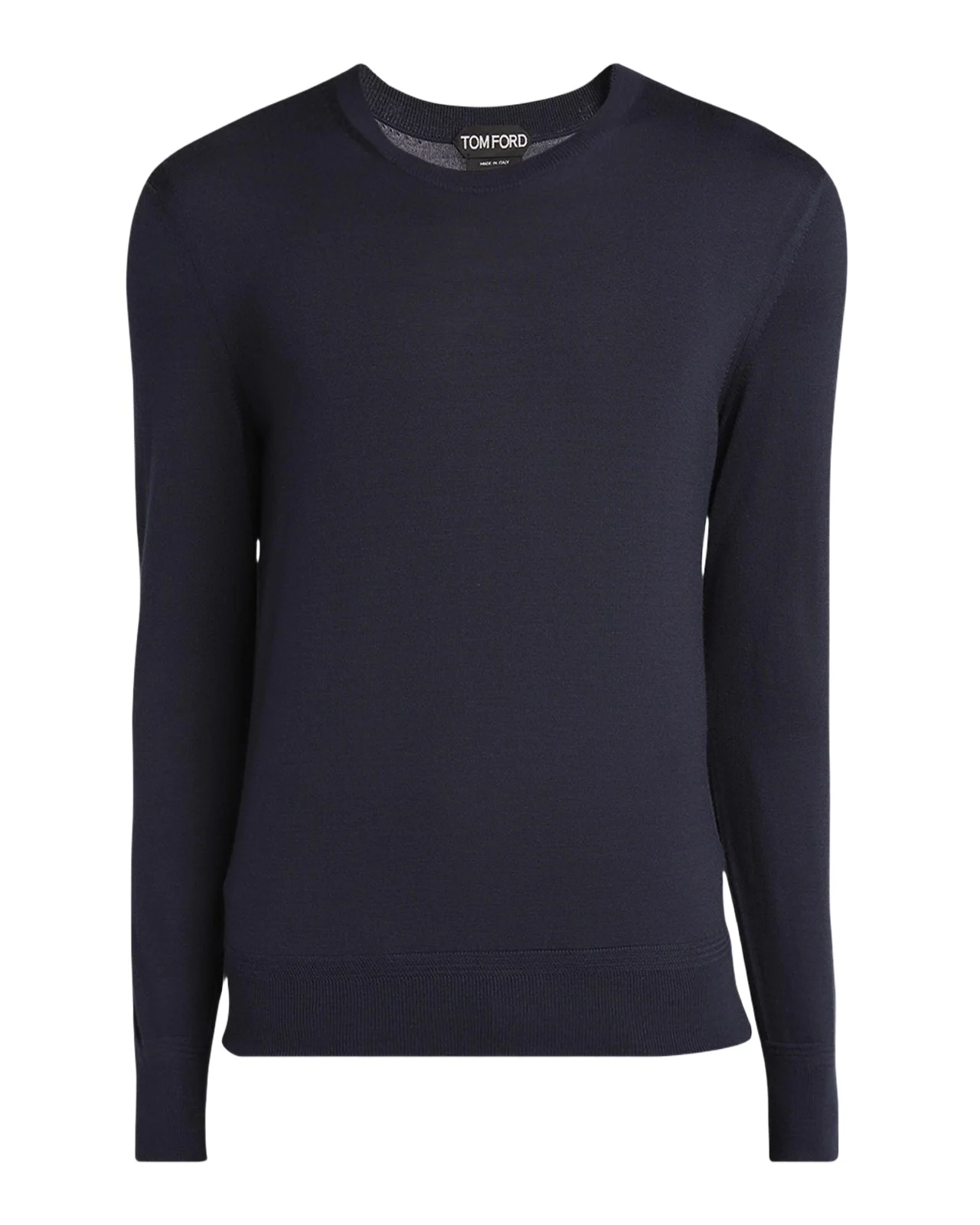 Men's Fine Gauge Wool Crewneck Sweater