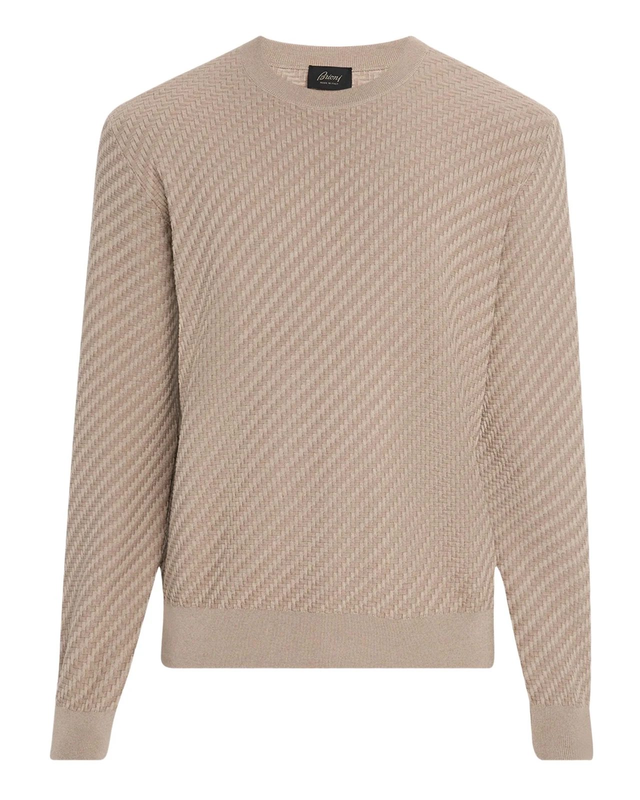 Men's Basketweave Crew Sweater Men's Basketweave Crew Sweater