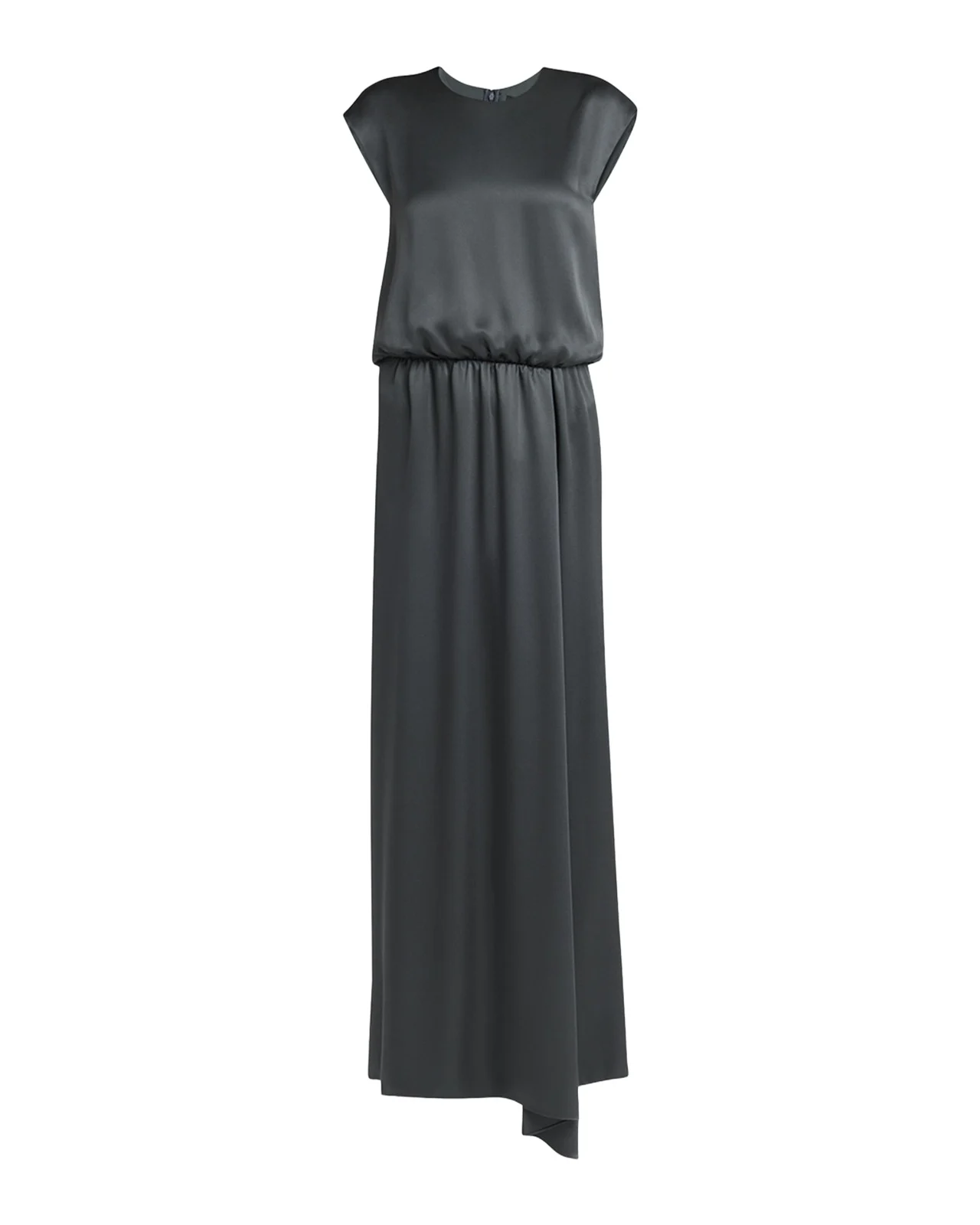 Long Double Silk Satin Gown Long Double Silk Satin Gown