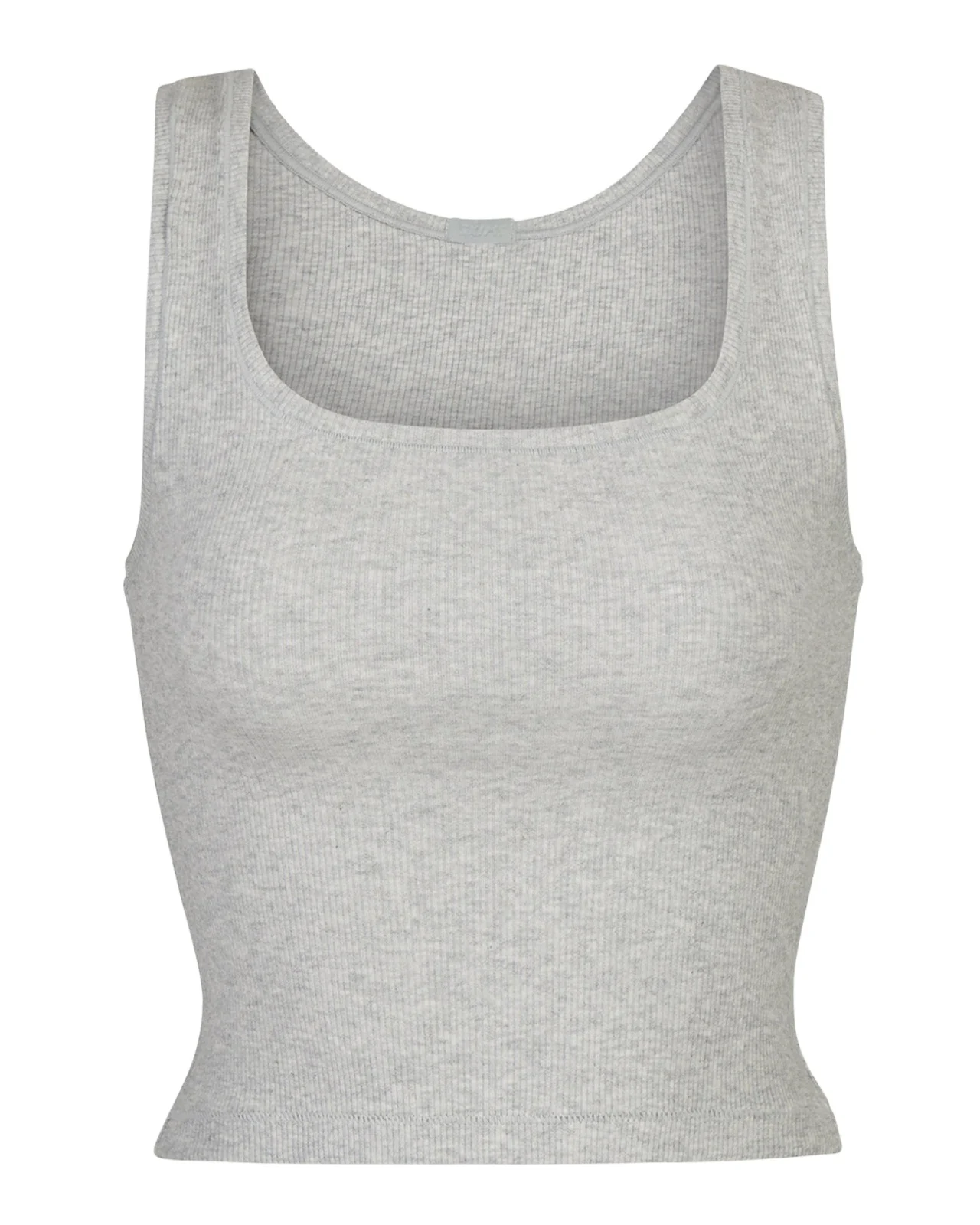 Skims Cotton Rib Cropped Tank