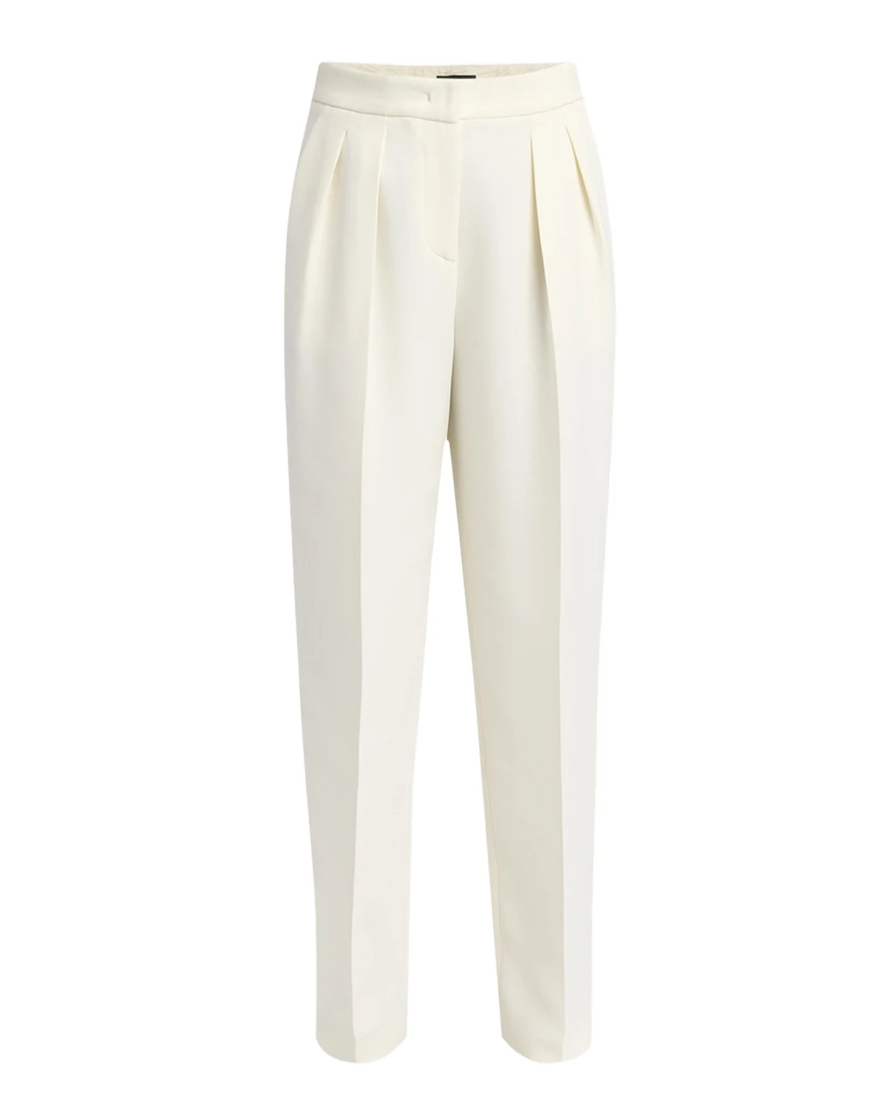 Giorgio Armani Pleated Cady Straight-Leg Tuxedo Trousers