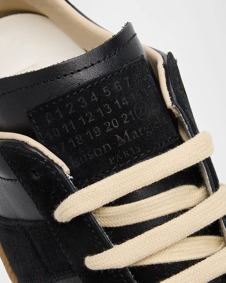 Maison Margiela Men's Replica Leather Low-Top Sneakers | Thumbnail 5 Maison Margiela Men's Replica Leather Low-Top Sneakers | Thumbnail 5