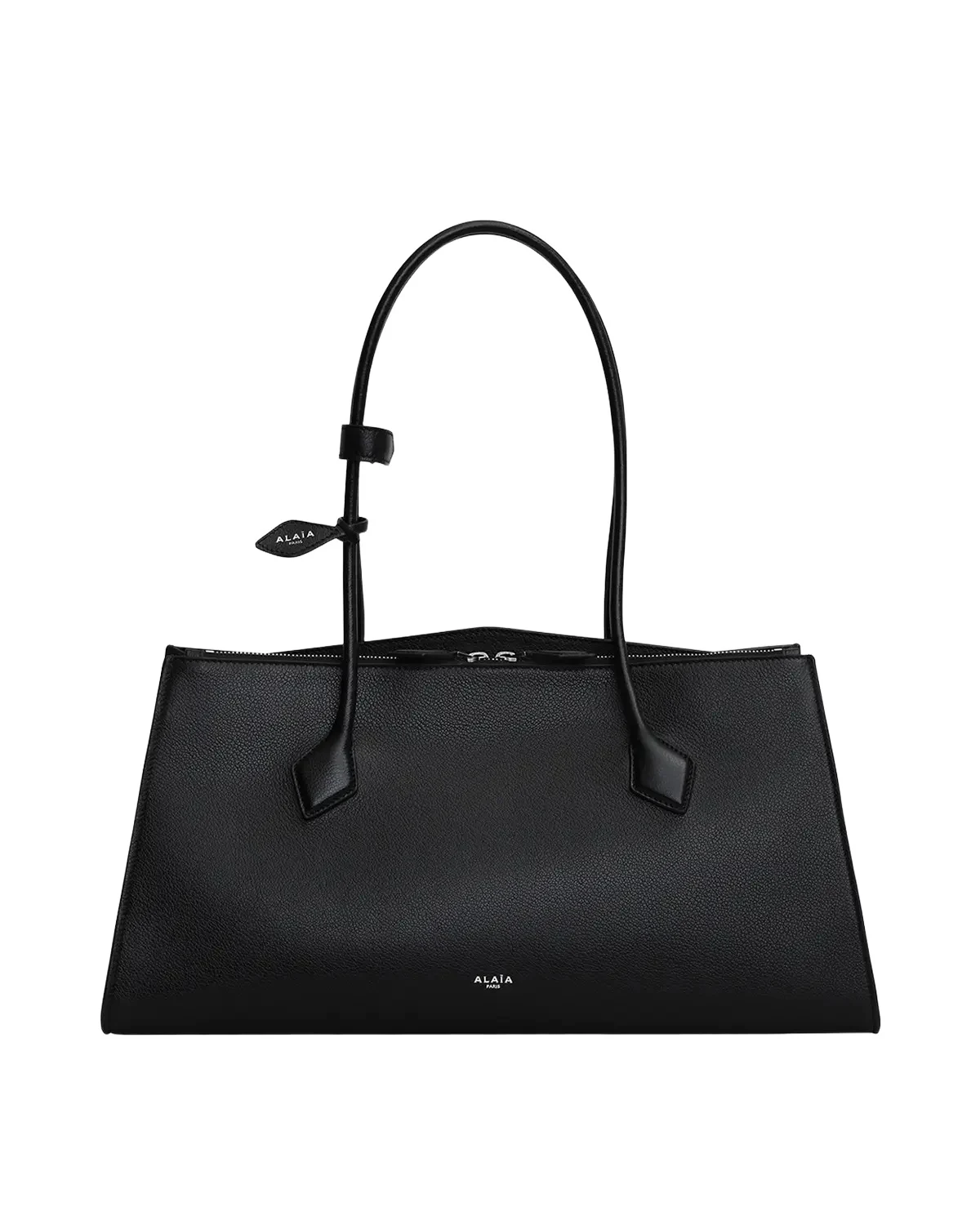 ALAÏA Le Teckel Tote Bag in Grained Leather