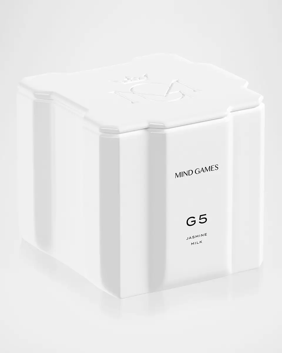Mind Games G5 White Knight Jasmine Milk Luxury Candle, 10 oz. | Thumbnail 3 Mind Games G5 White Knight Jasmine Milk Luxury Candle, 10 oz. | Thumbnail 3