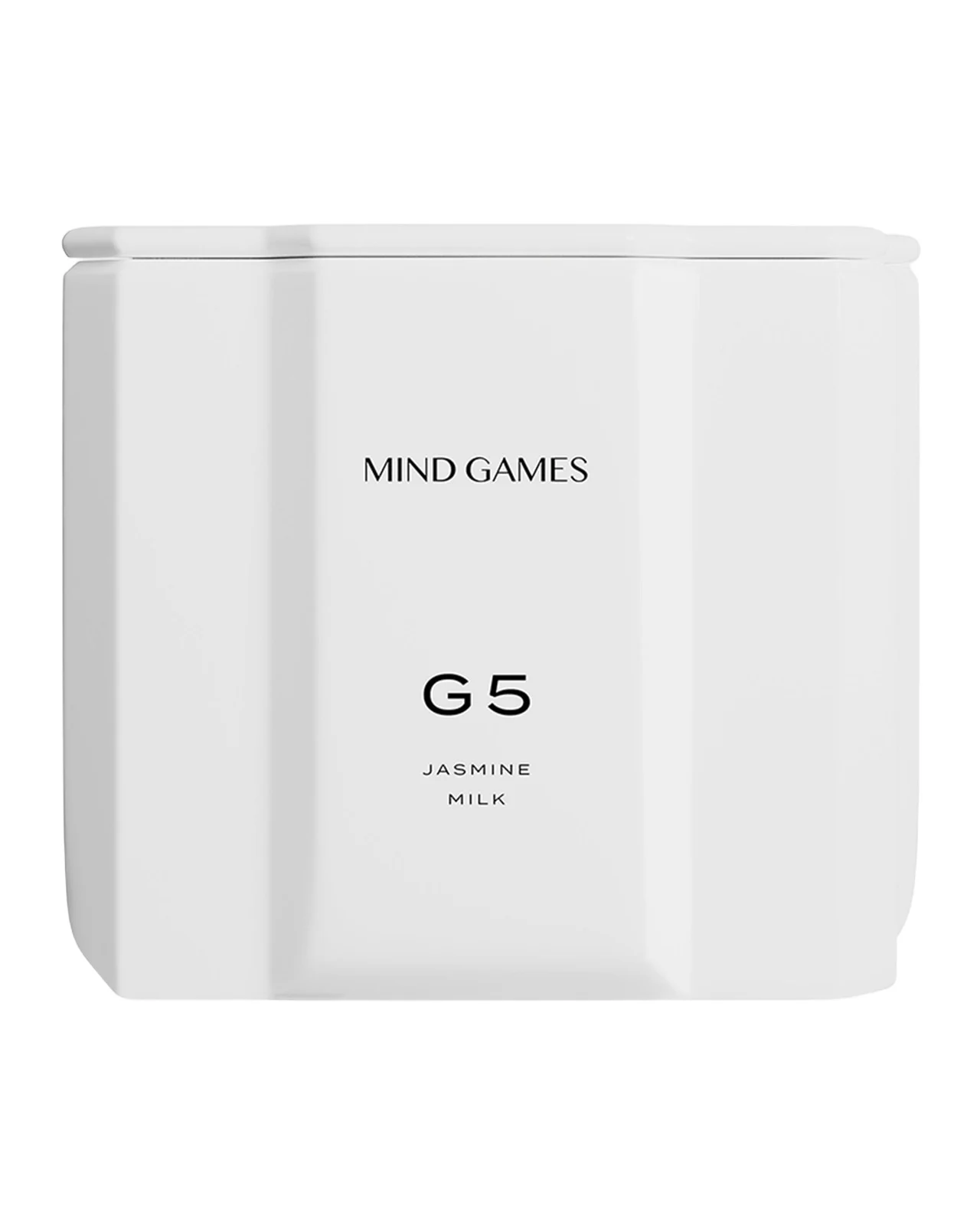 Mind Games G5 White Knight Jasmine Milk Luxury Candle, 10 oz.