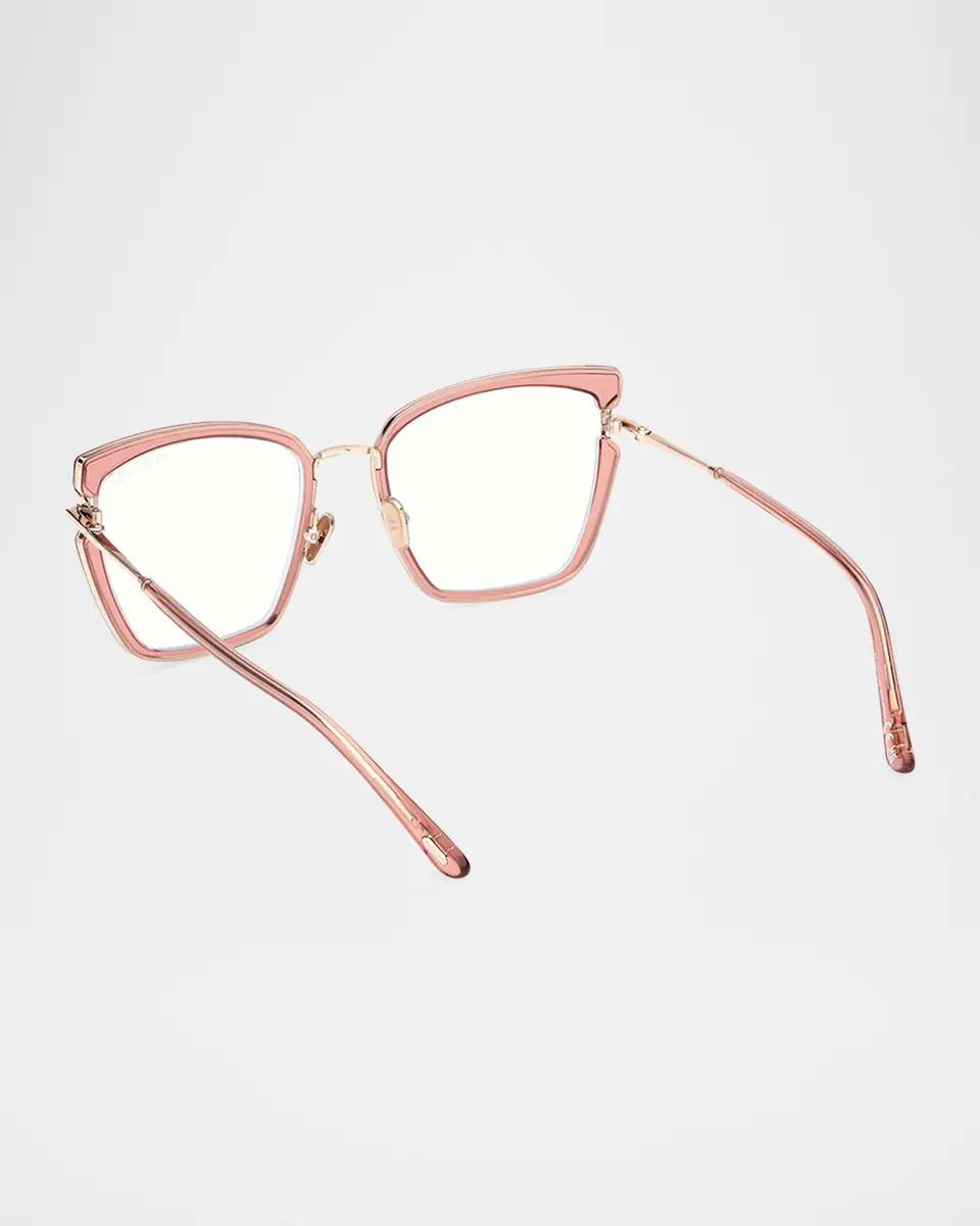 TOM FORD Acetate Butterfly Optical Glasses | Thumbnail 2 TOM FORD Acetate Butterfly Optical Glasses | Thumbnail 2