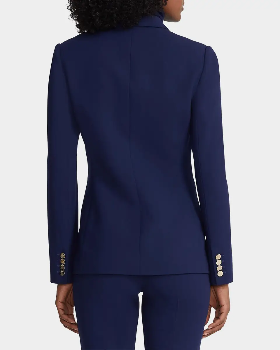 Ralph Lauren Collection Parker Wool Crepe Jacket | Thumbnail 3 Ralph Lauren Collection Parker Wool Crepe Jacket | Thumbnail 3