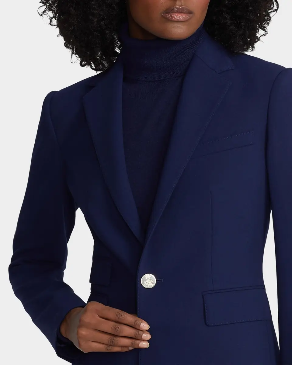 Ralph Lauren Collection Parker Wool Crepe Jacket | Thumbnail 5 Ralph Lauren Collection Parker Wool Crepe Jacket | Thumbnail 5