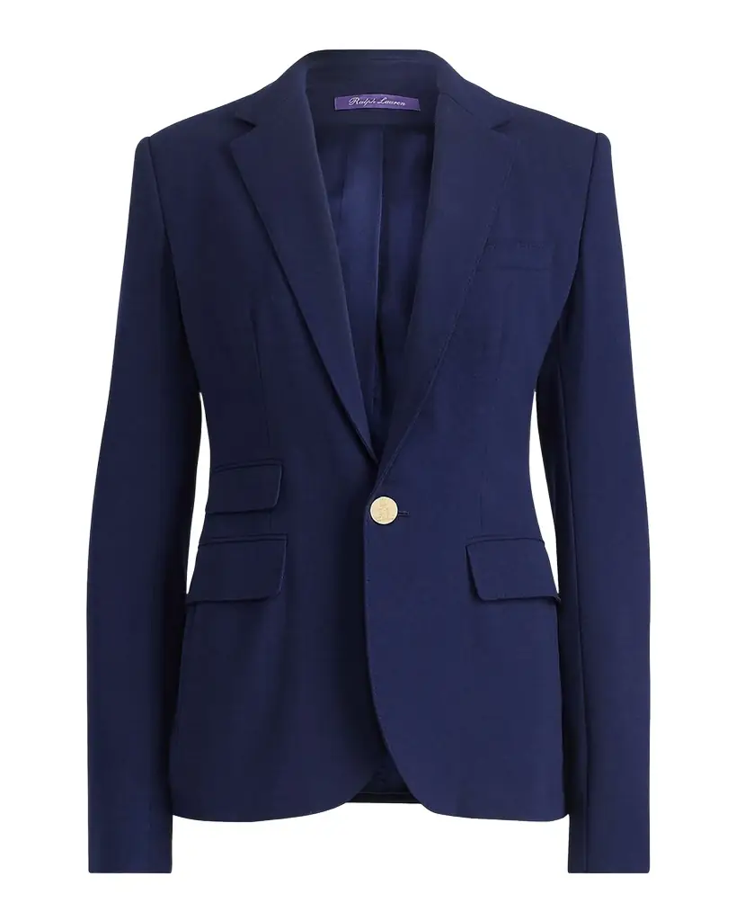Ralph Lauren Collection Parker Wool Crepe Jacket
