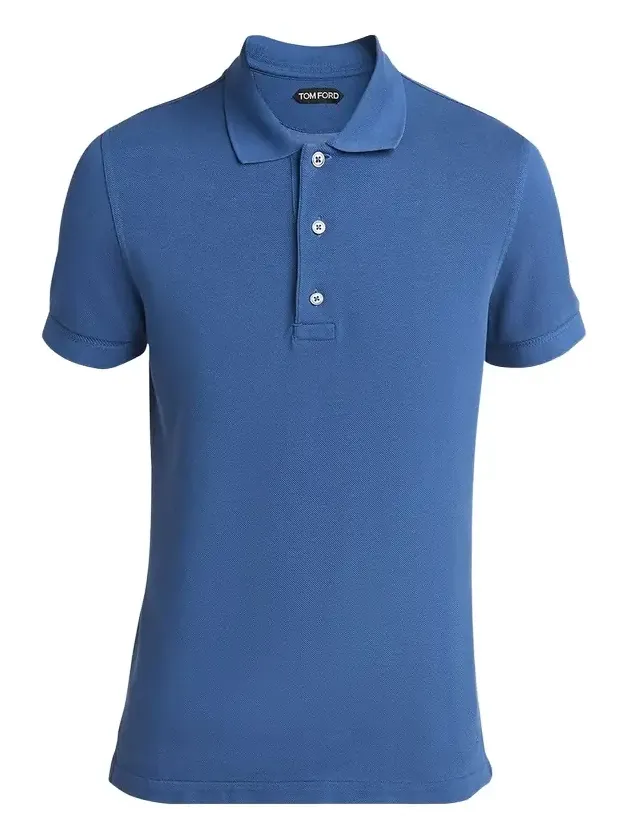 Men's Lyocell Pique Polo Shirt