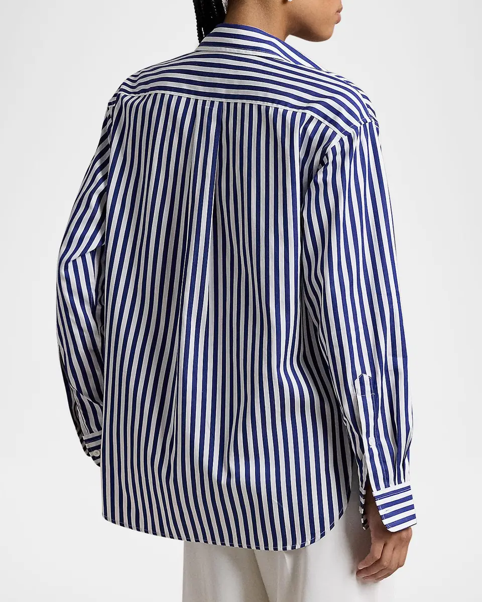 Polo Ralph Lauren Relaxed-Fit Striped Cotton Shirt | Thumbnail 3 Polo Ralph Lauren Relaxed-Fit Striped Cotton Shirt | Thumbnail 3