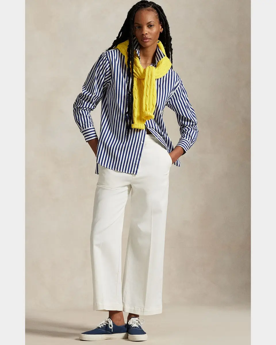 Polo Ralph Lauren Relaxed-Fit Striped Cotton Shirt | Thumbnail 5 Polo Ralph Lauren Relaxed-Fit Striped Cotton Shirt | Thumbnail 5