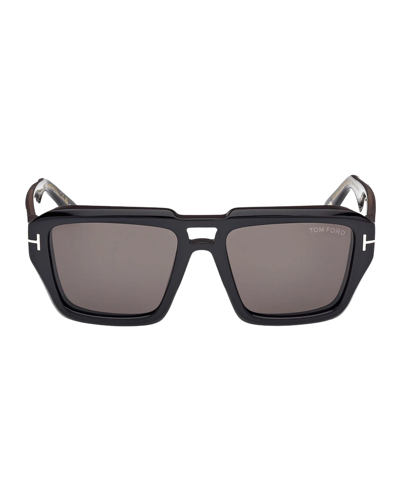 Tom Ford Men's FT1202M Acetate Rectangle Sunglasses