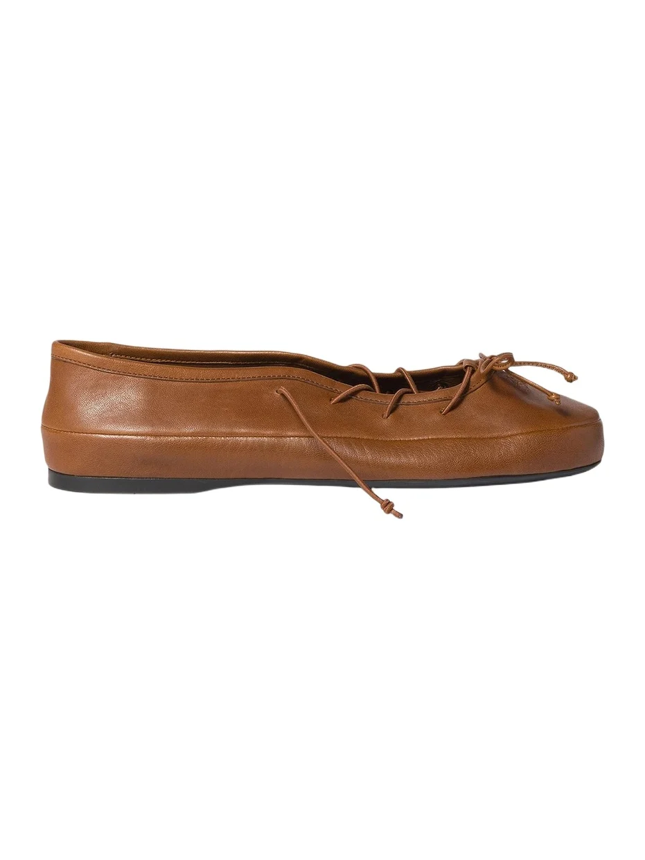 Miu Miu Women's Nappa Leather Ballerinas