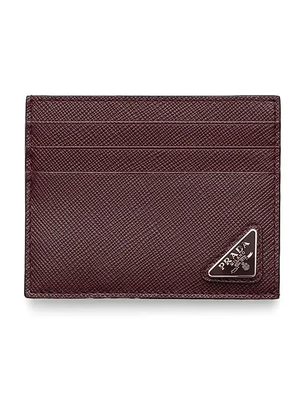 Men's Saffiano Leather Card Holder Men's Saffiano Leather Card Holder