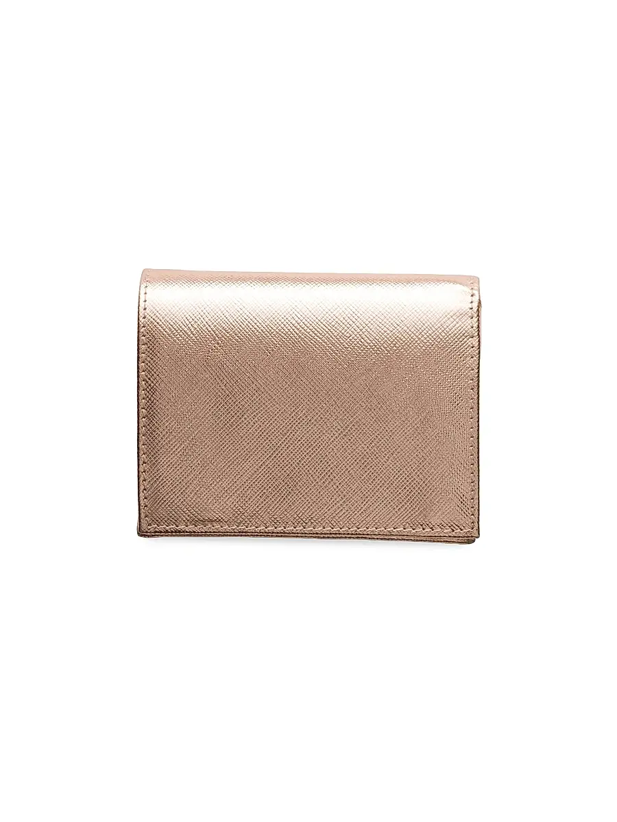 Prada Women's Small Saffiano Leather Wallet | Thumbnail 3 Prada Women's Small Saffiano Leather Wallet | Thumbnail 3