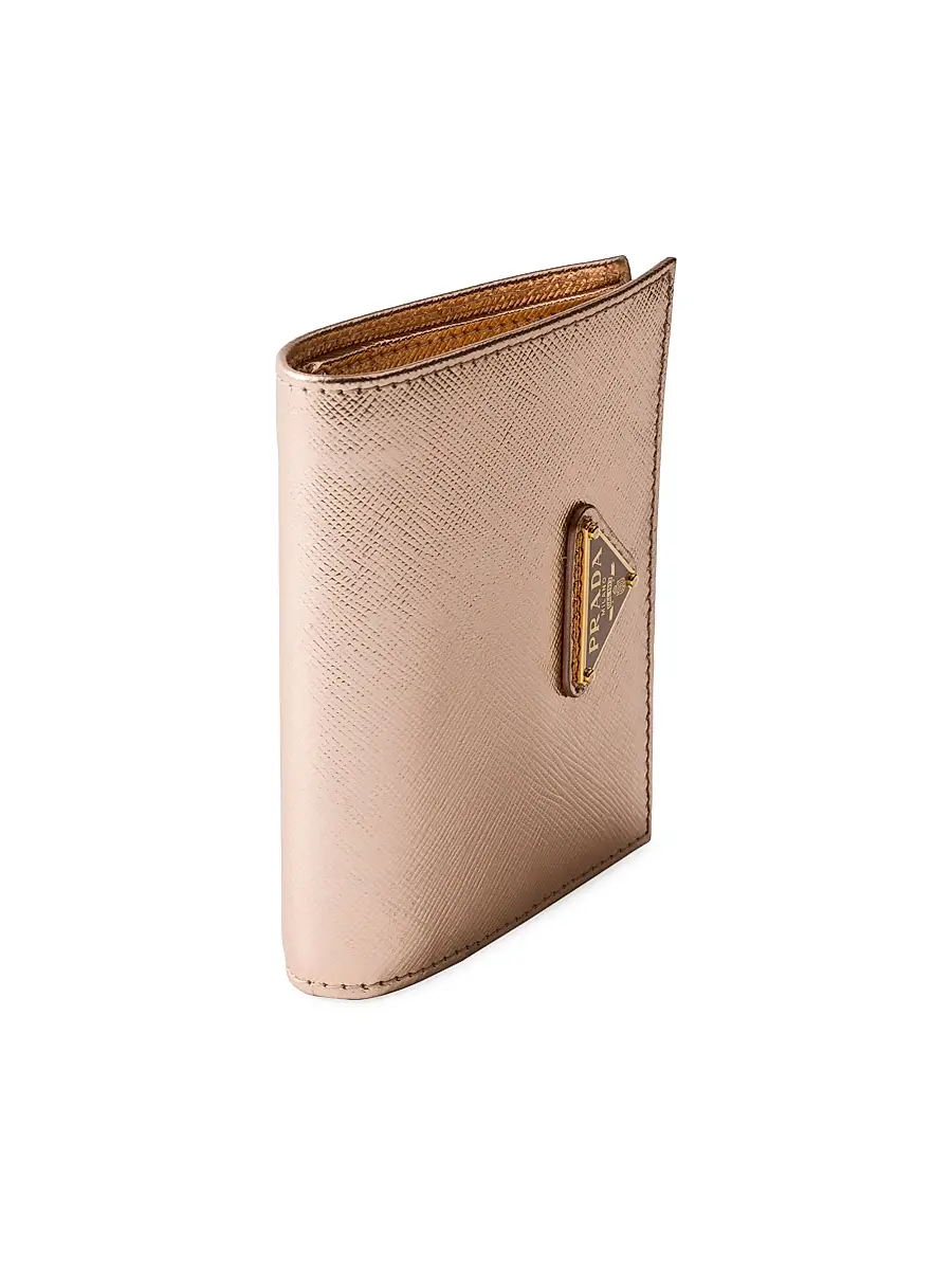 Prada Women's Small Saffiano Leather Wallet | Thumbnail 4 Prada Women's Small Saffiano Leather Wallet | Thumbnail 4