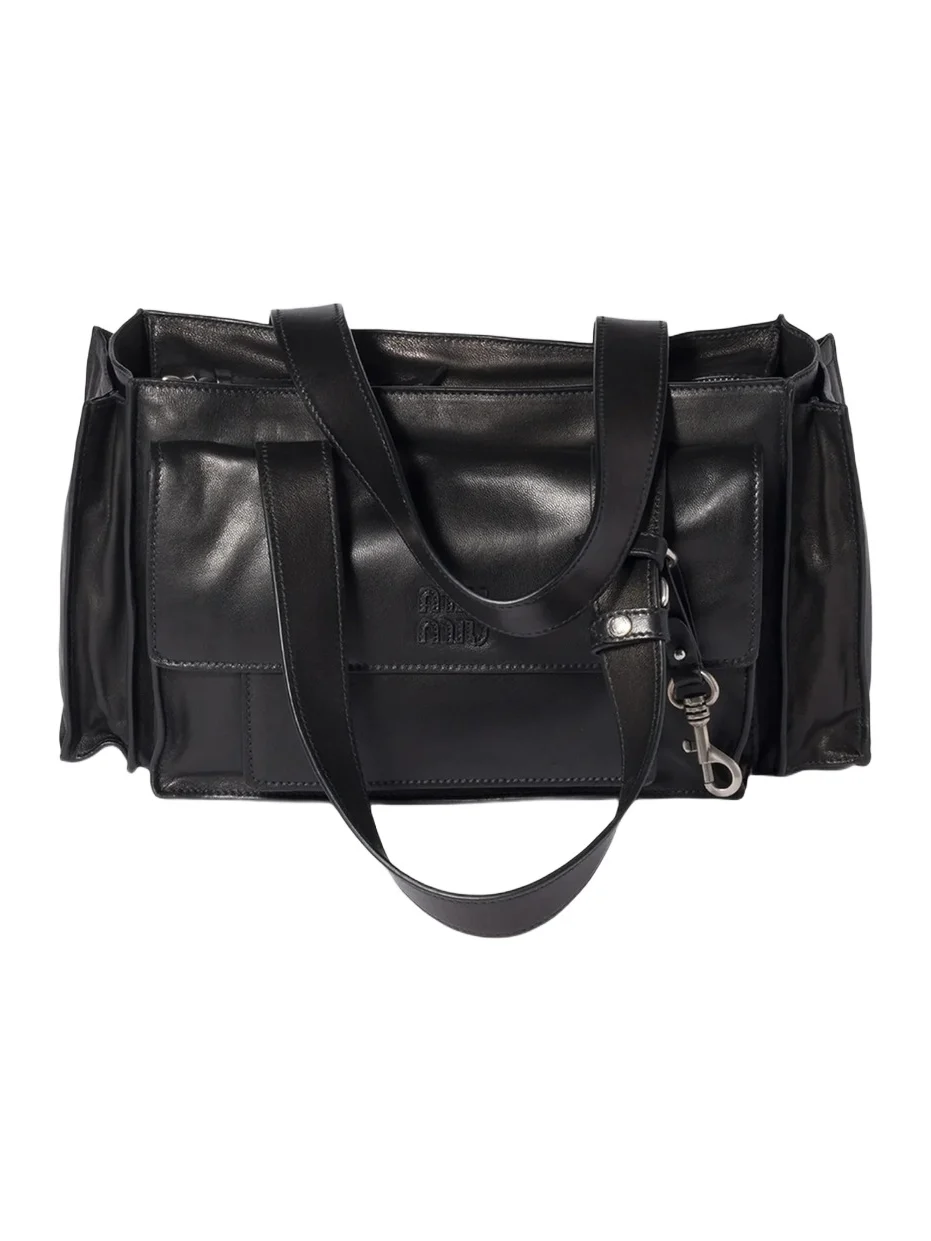 Women's Utilitaire Nappa Leather Shopping Bag