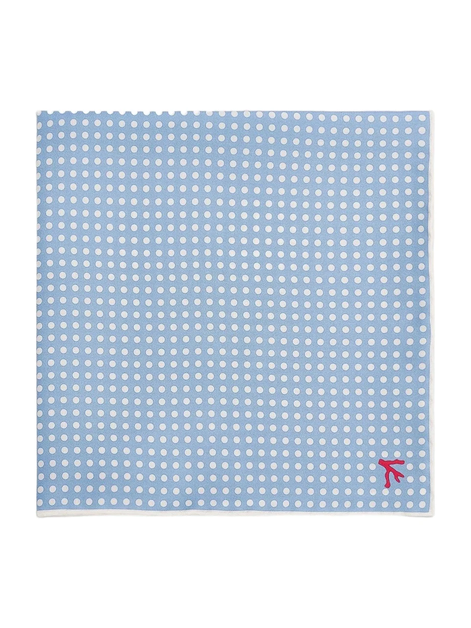 Men's Pin Dot Silk Pocket Square Men's Pin Dot Silk Pocket Square