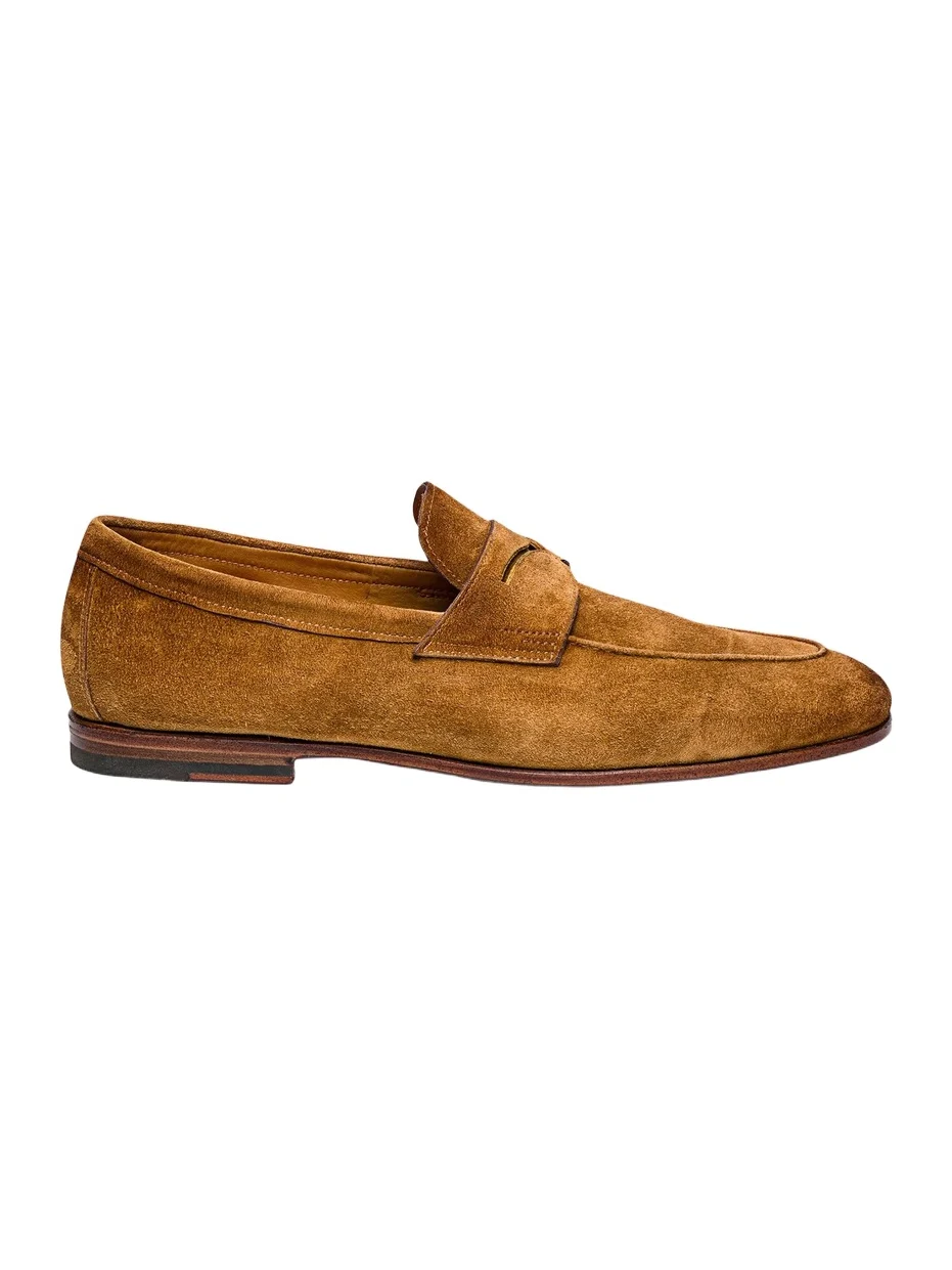 Men's Carlos Suede Penny Loafers Men's Carlos Suede Penny Loafers