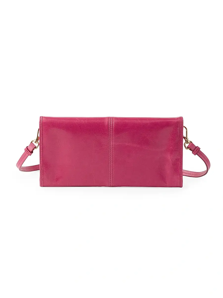 Prada Women's Leather Wallet with Shoulder Strap - Pink | Thumbnail 3 Prada Women's Leather Wallet with Shoulder Strap - Pink | Thumbnail 3