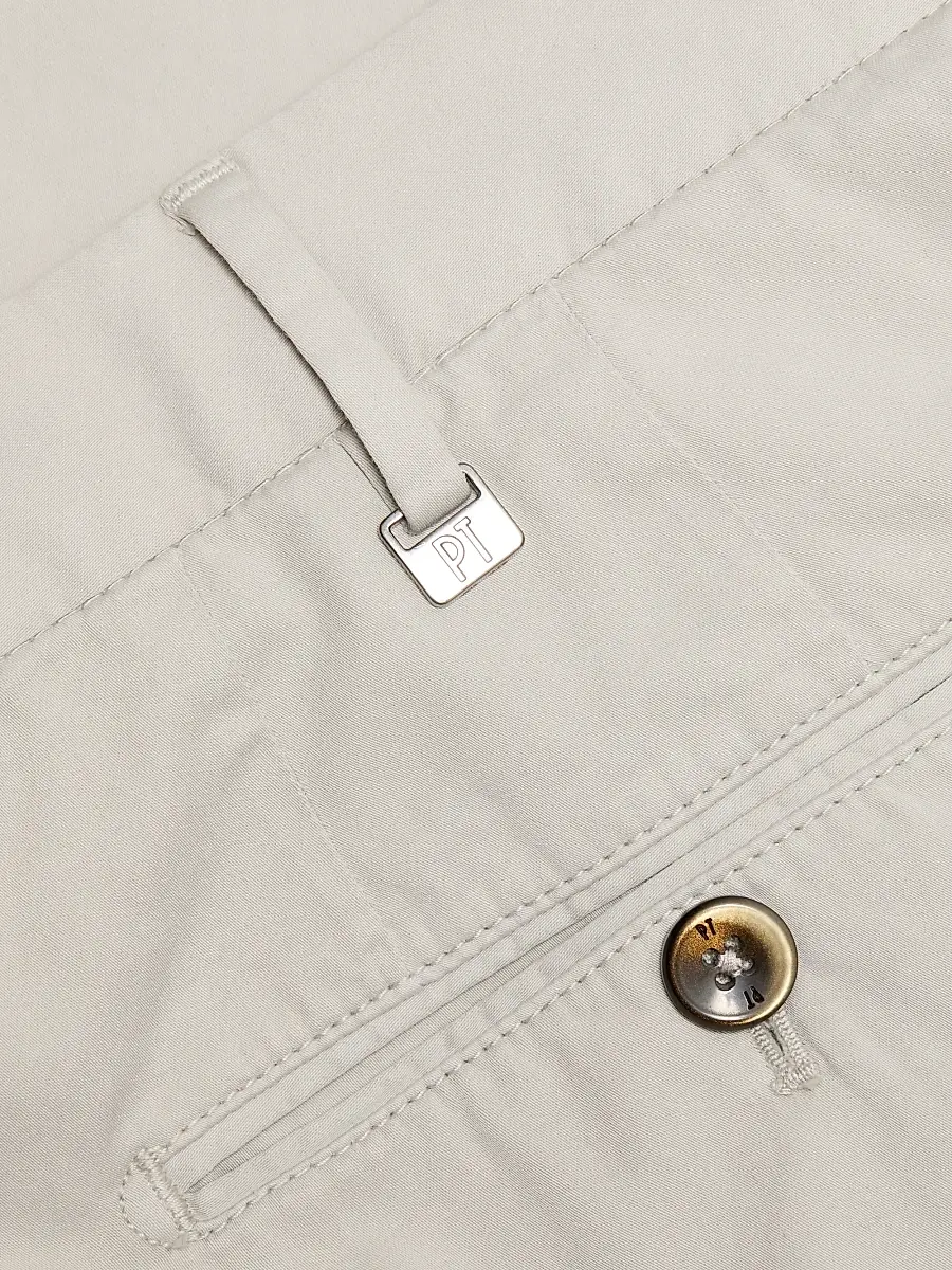 PT Torino Men's Garment-Dyed Stretch Cotton-Silk Chino Pants | Thumbnail 7