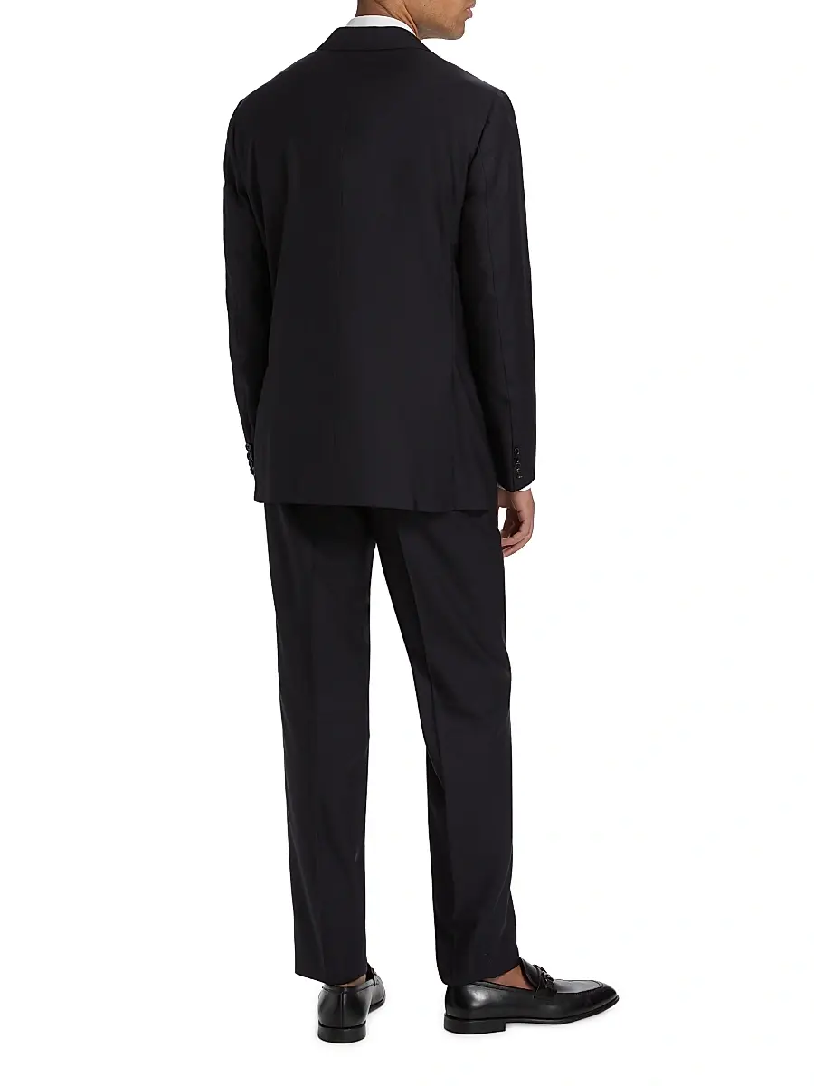 Isaia Men's Sanita Wool Suit | Thumbnail 5