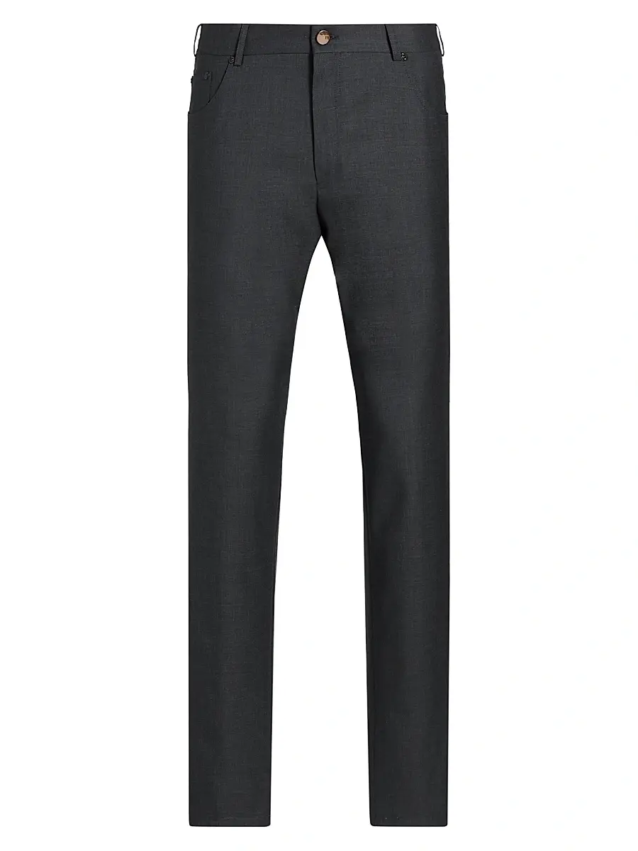 PT Torino Men's Deluxe Super Wool 5-Pocket Pants