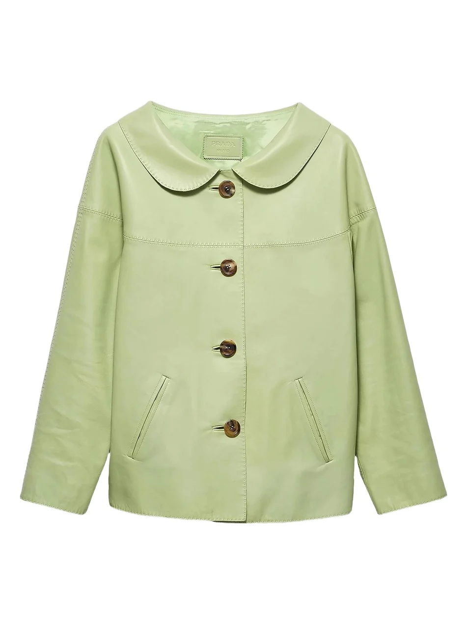 Prada Women's Nappa Leather Jacket