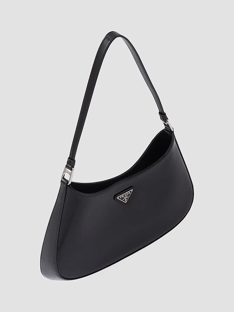 Prada Women's Cleo Brushed Leather Shoulder Bag | Thumbnail 3