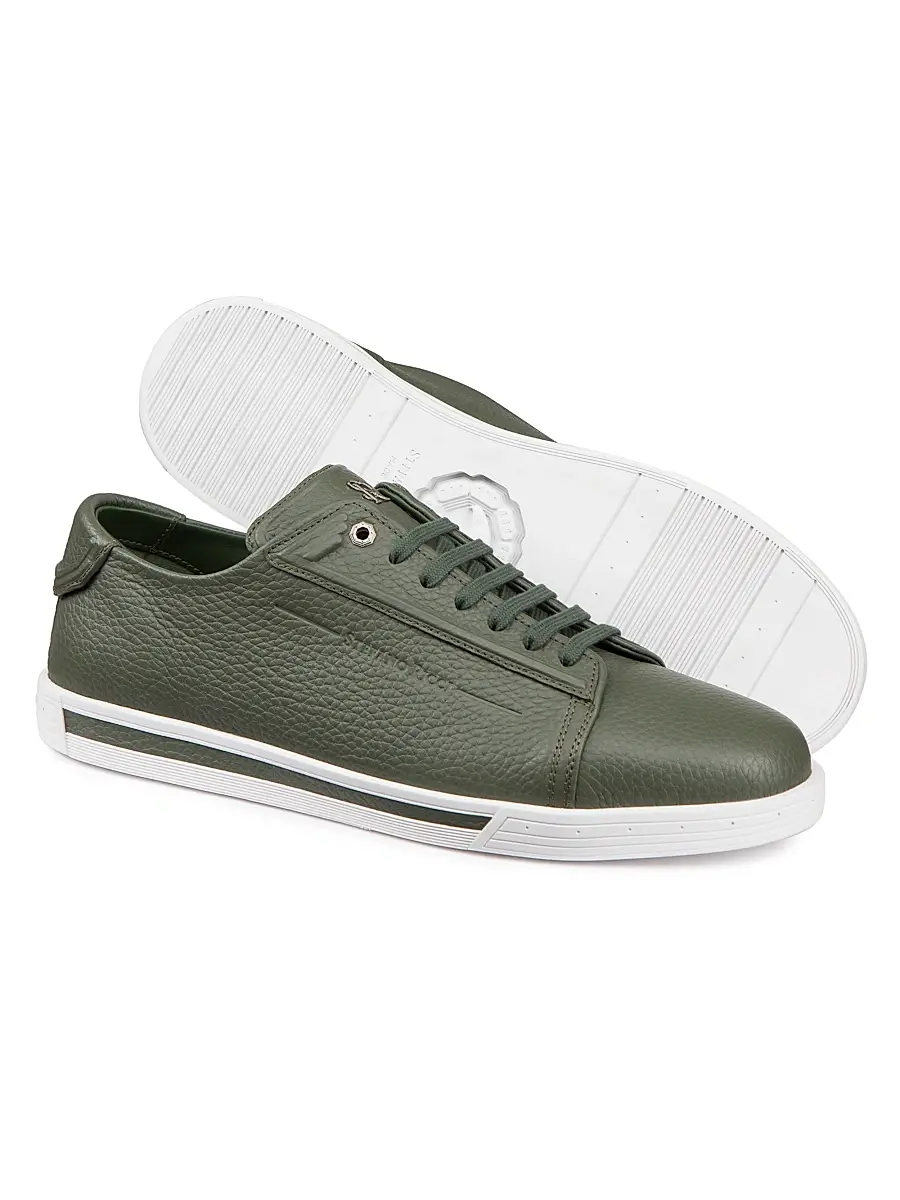 Stefano Ricci Men's Calfskin Sneakers | Thumbnail 3 Stefano Ricci Men's Calfskin Sneakers | Thumbnail 3