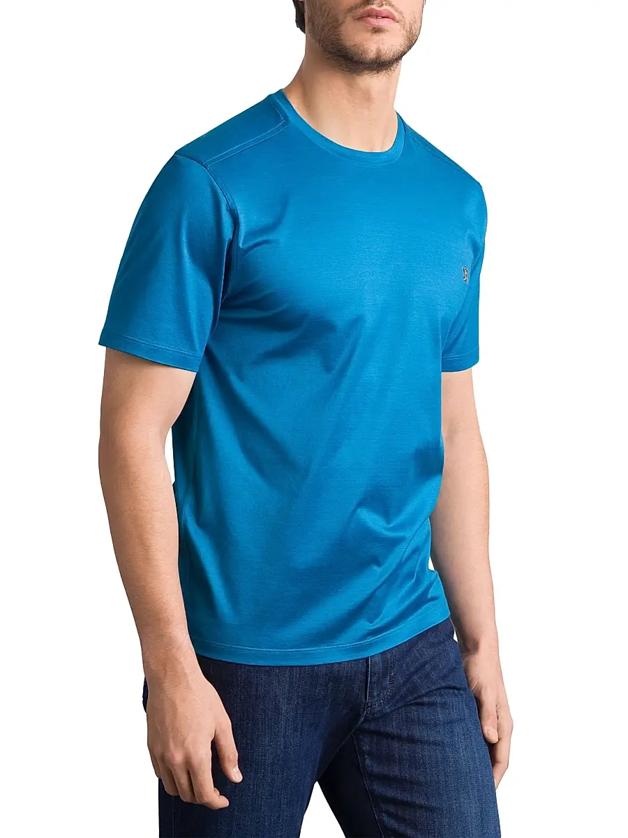 Stefano Ricci Men's Cotton T-Shirt | Thumbnail 2 Stefano Ricci Men's Cotton T-Shirt | Thumbnail 2