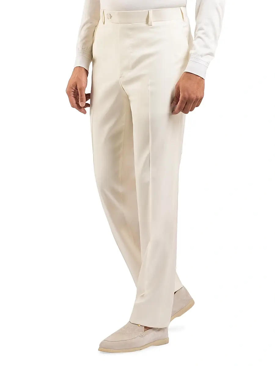 Stefano Ricci Men's Slim Fit Trousers | Thumbnail 2