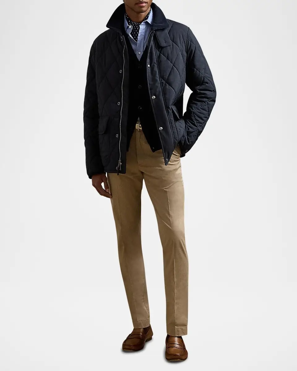 Ralph Lauren Purple Label Men's Carleton Quilted Down Jacket | Thumbnail 2