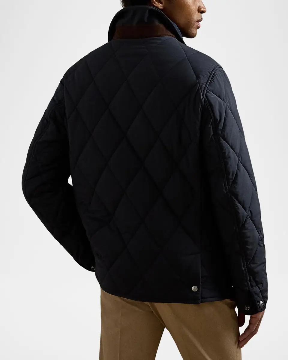 Ralph Lauren Purple Label Men's Carleton Quilted Down Jacket | Thumbnail 3