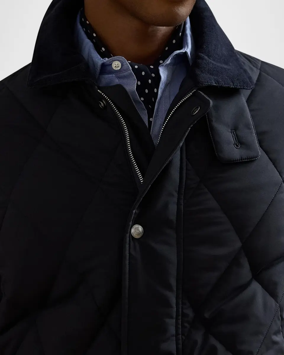 Ralph Lauren Purple Label Men's Carleton Quilted Down Jacket | Thumbnail 6