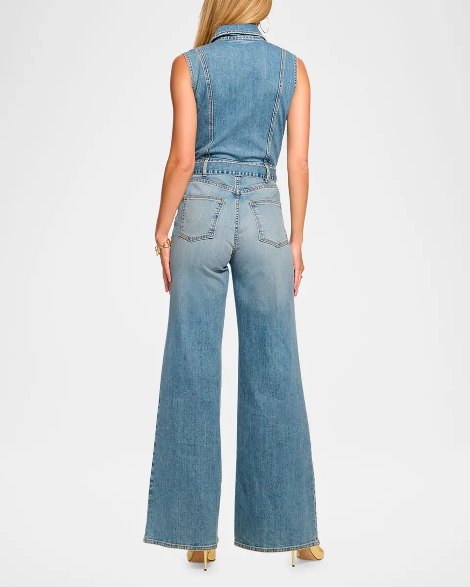 Ramy Brook Jemma Wide-Leg Denim Jumpsuit | Thumbnail 2 Ramy Brook Jemma Wide-Leg Denim Jumpsuit | Thumbnail 2