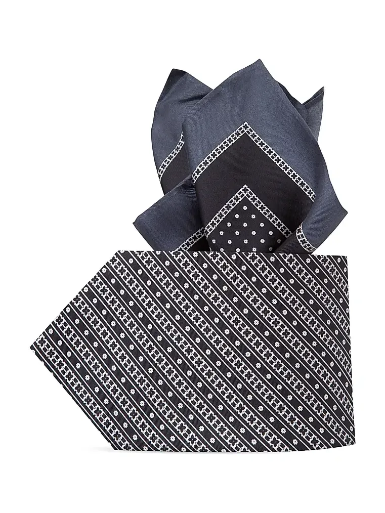 Men's Luxury Silk Tie Set