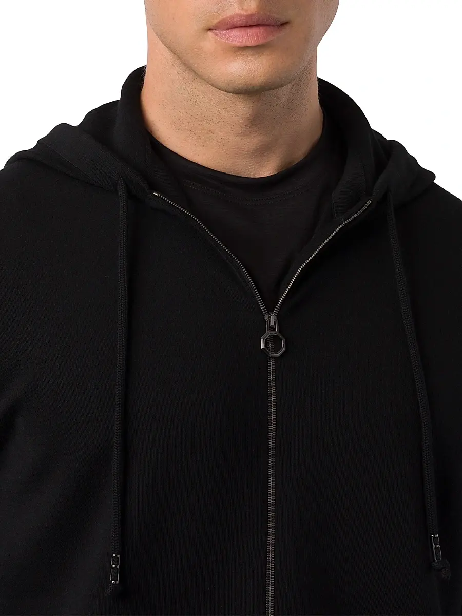 Stefano Ricci Men's Alpha Yarn Cashmere Jogging Blouson Sweater | Thumbnail 5
