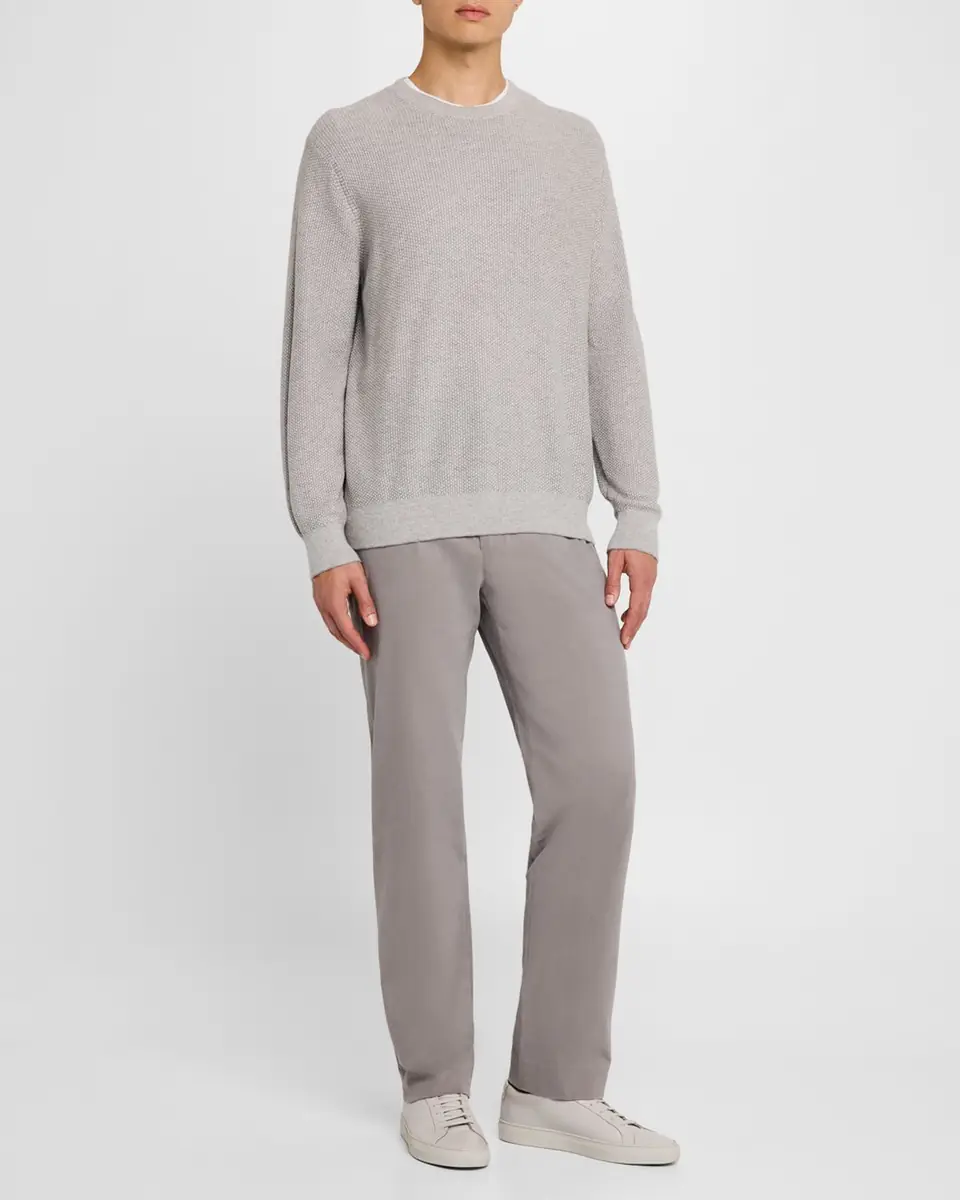 Vince Men's Geometric Jacquard Sweater | Thumbnail 2