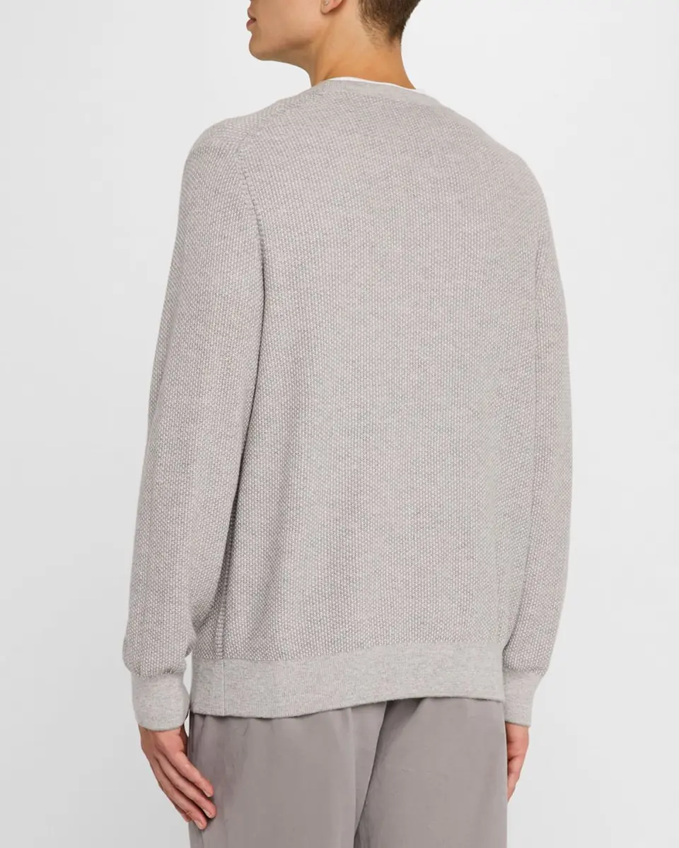 Vince Men's Geometric Jacquard Sweater | Thumbnail 3