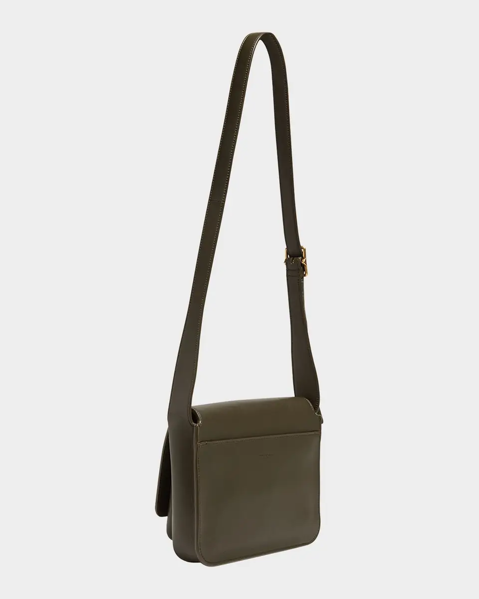Saint Laurent Niki YSL Flap Crossbody Bag in Calfskin | Thumbnail 3 Saint Laurent Niki YSL Flap Crossbody Bag in Calfskin | Thumbnail 3