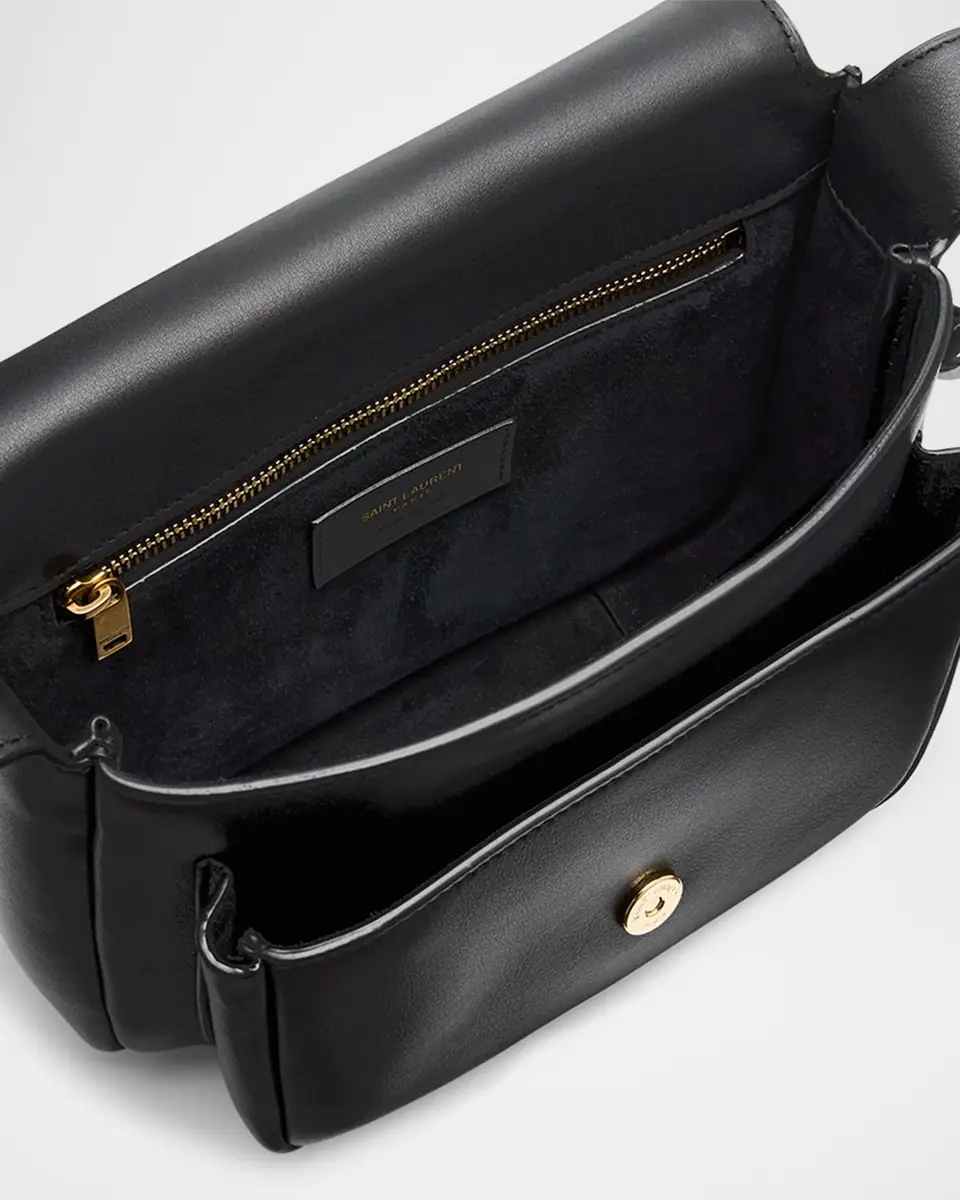 Saint Laurent Niki YSL Flap Crossbody Bag in Calfskin | Thumbnail 10 Saint Laurent Niki YSL Flap Crossbody Bag in Calfskin | Thumbnail 10