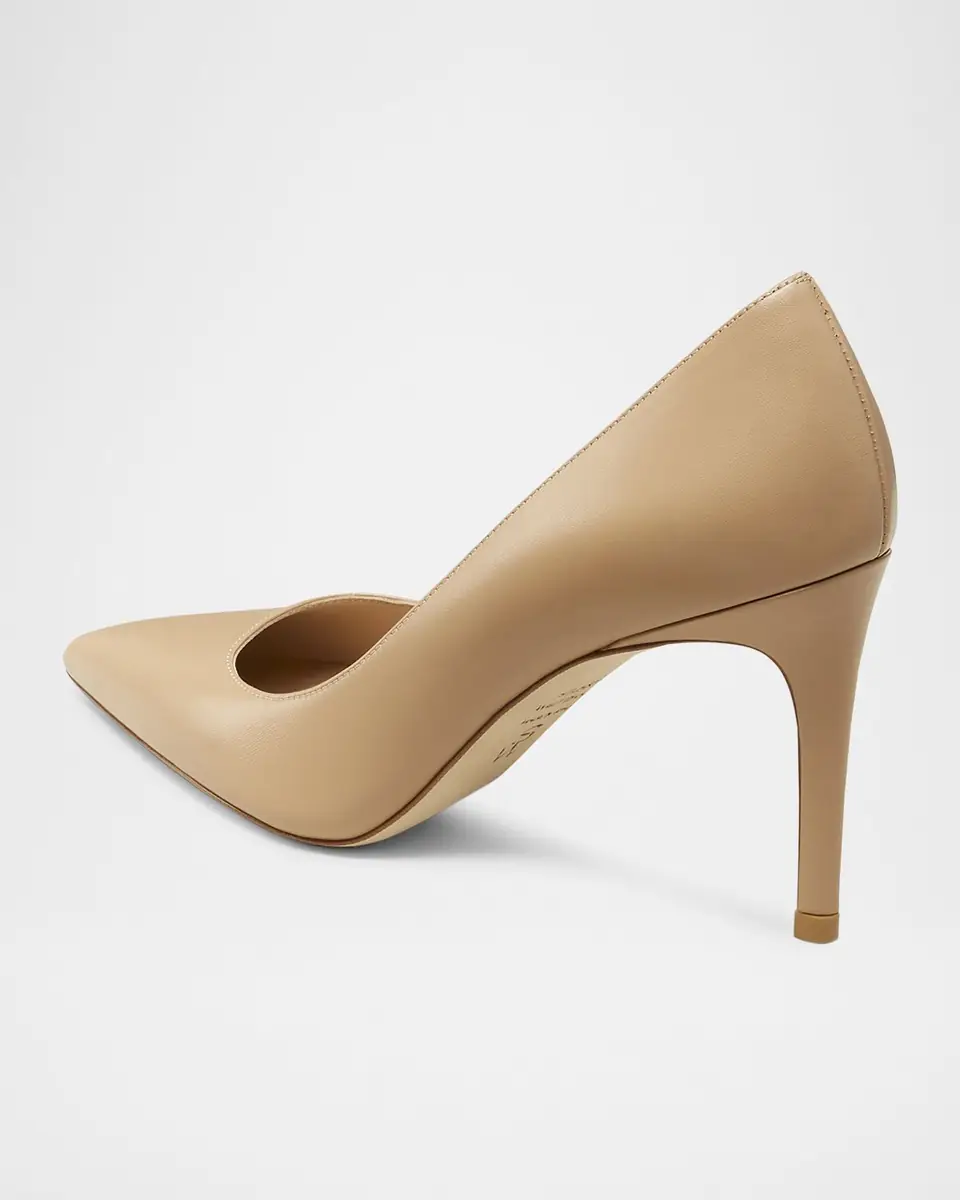 Stuart Weitzman Stuart Power 85 Leather Pumps | Thumbnail 4 Stuart Weitzman Stuart Power 85 Leather Pumps | Thumbnail 4