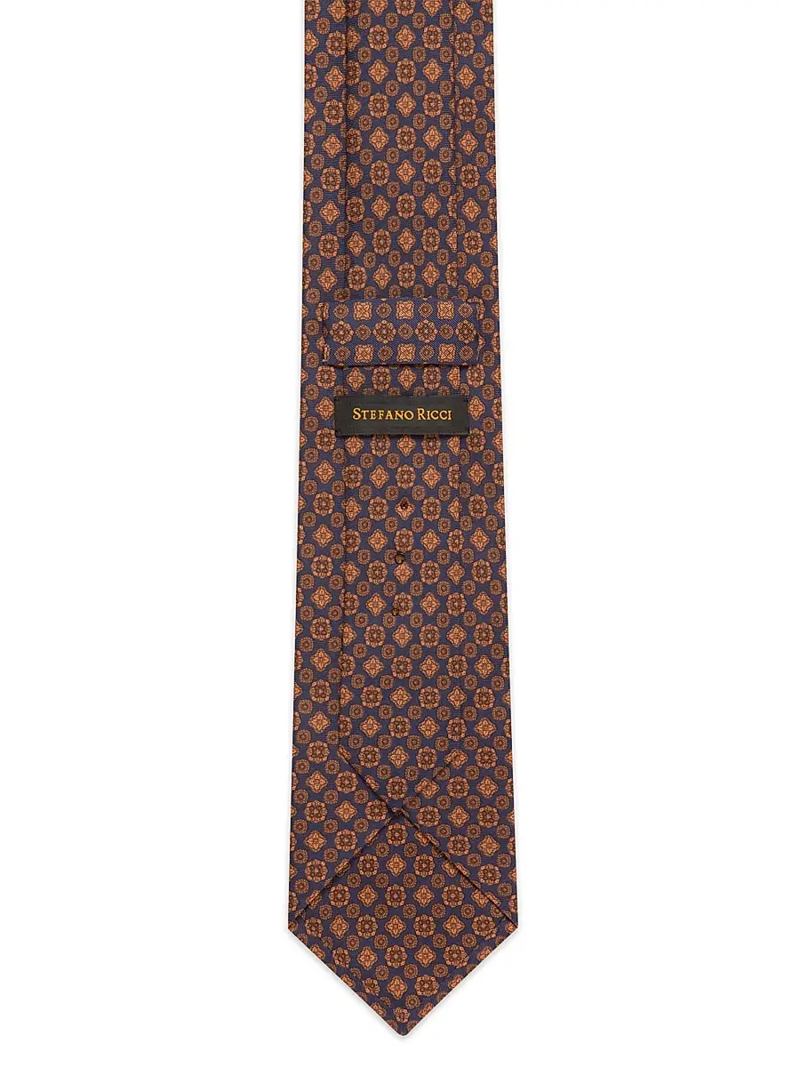 Stefano Ricci Men's Luxury Handmade Silk Tie | Thumbnail 3 Stefano Ricci Men's Luxury Handmade Silk Tie | Thumbnail 3