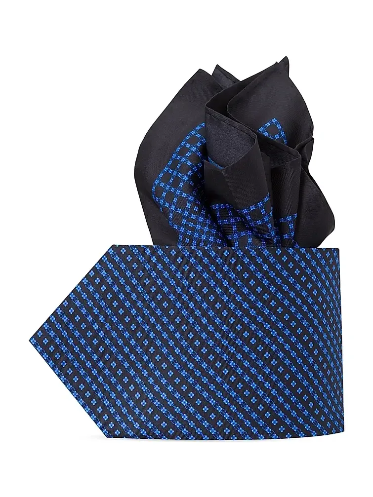 Men's Luxury Silk Tie Set