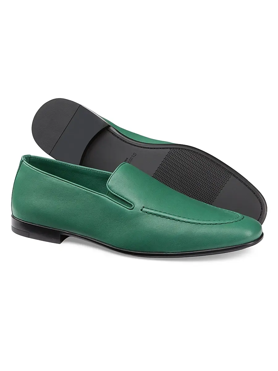 Stefano Ricci Men's Calfskin Leather Loafers | Thumbnail 2 Stefano Ricci Men's Calfskin Leather Loafers | Thumbnail 2