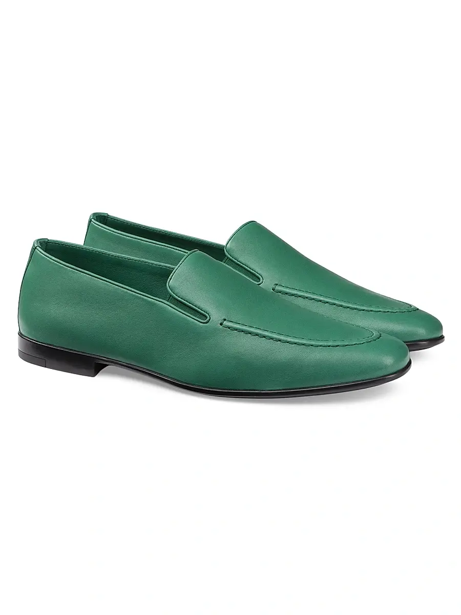 Stefano Ricci Men's Calfskin Leather Loafers | Thumbnail 3 Stefano Ricci Men's Calfskin Leather Loafers | Thumbnail 3